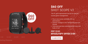 MyGolfSpy Exclusive Offer – Save $60 on Shot Scope