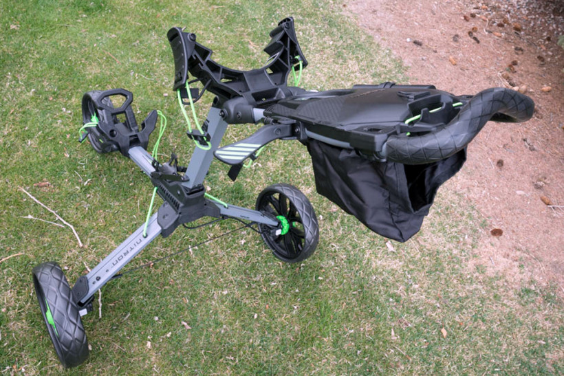 Bag Boy Nitron Pushcart A Closer Look MyGolfSpy