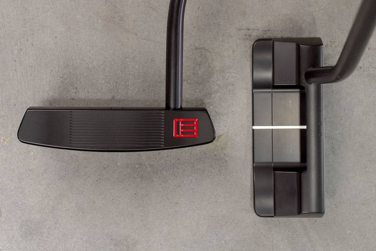 An Evnroll ER2 putter, one of the best blade putters of 2020