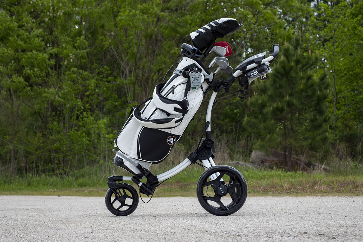 Best golf push discount cart for stand bag