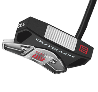 An Evnroll ER10 putter, one of the best 2020 mallet putters