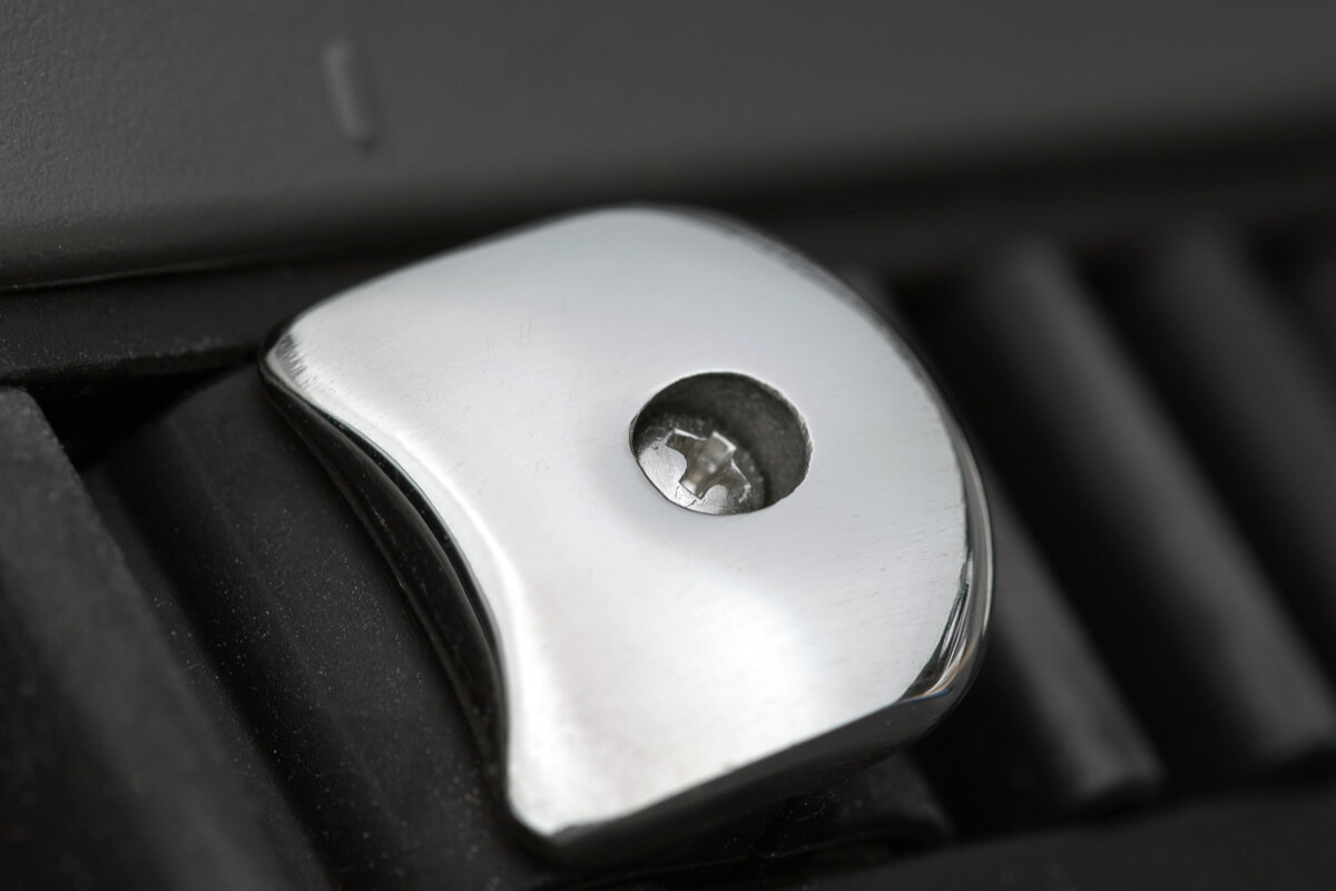 A closeup image of the Sta Active tennis elbow treatment device