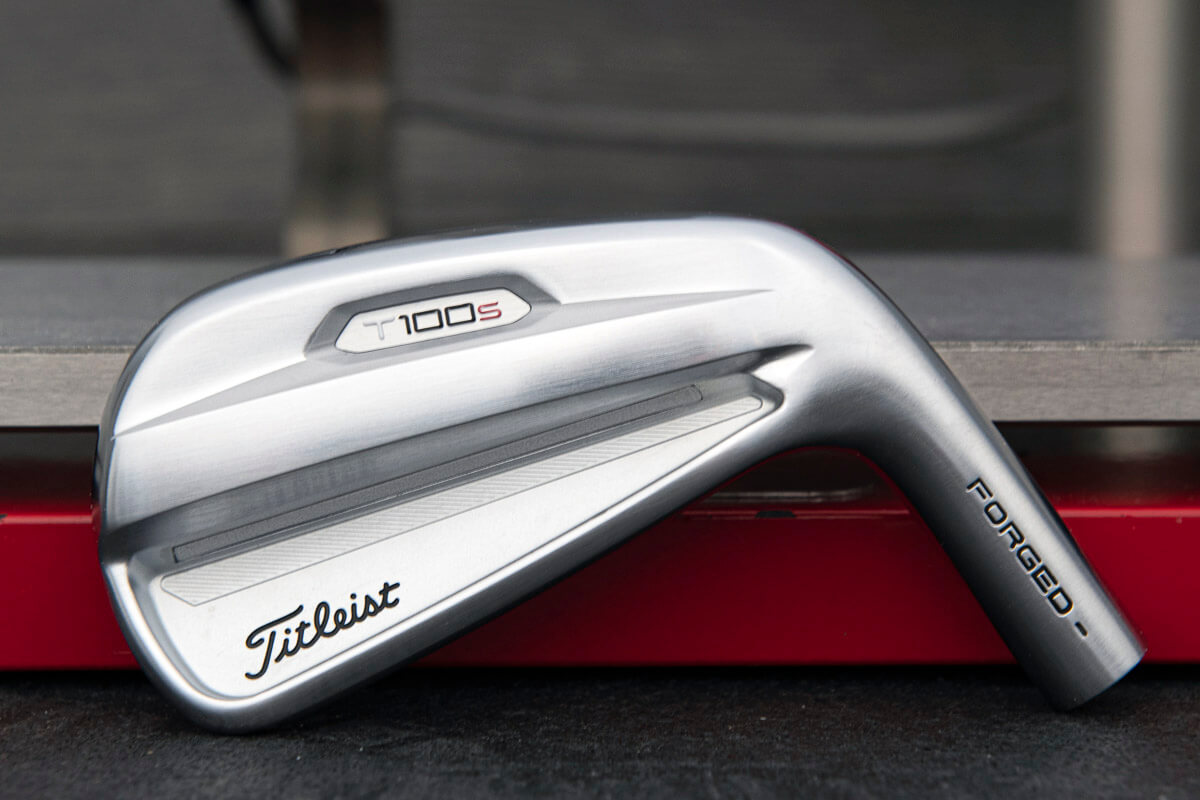 A photo of the Titleist T100S Iron