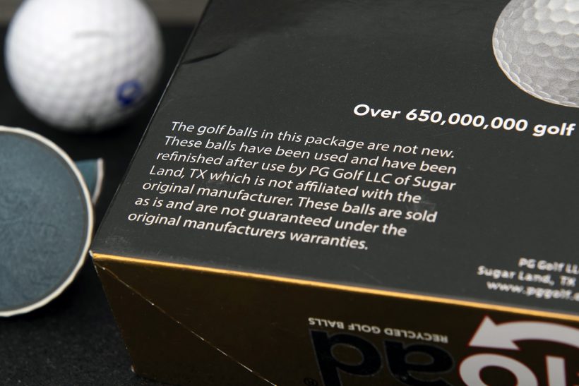 MyGolfSpy Lab Reload Pro V1 Refinished Golf Balls MyGolfSpy
