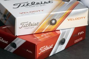 Titleist Velocity and TruFeel Golf Balls
