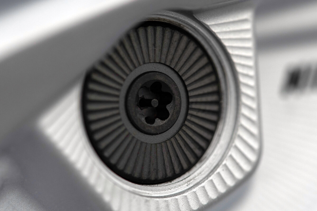 a photo of the precision weighting in the PXG 0317 ST iron