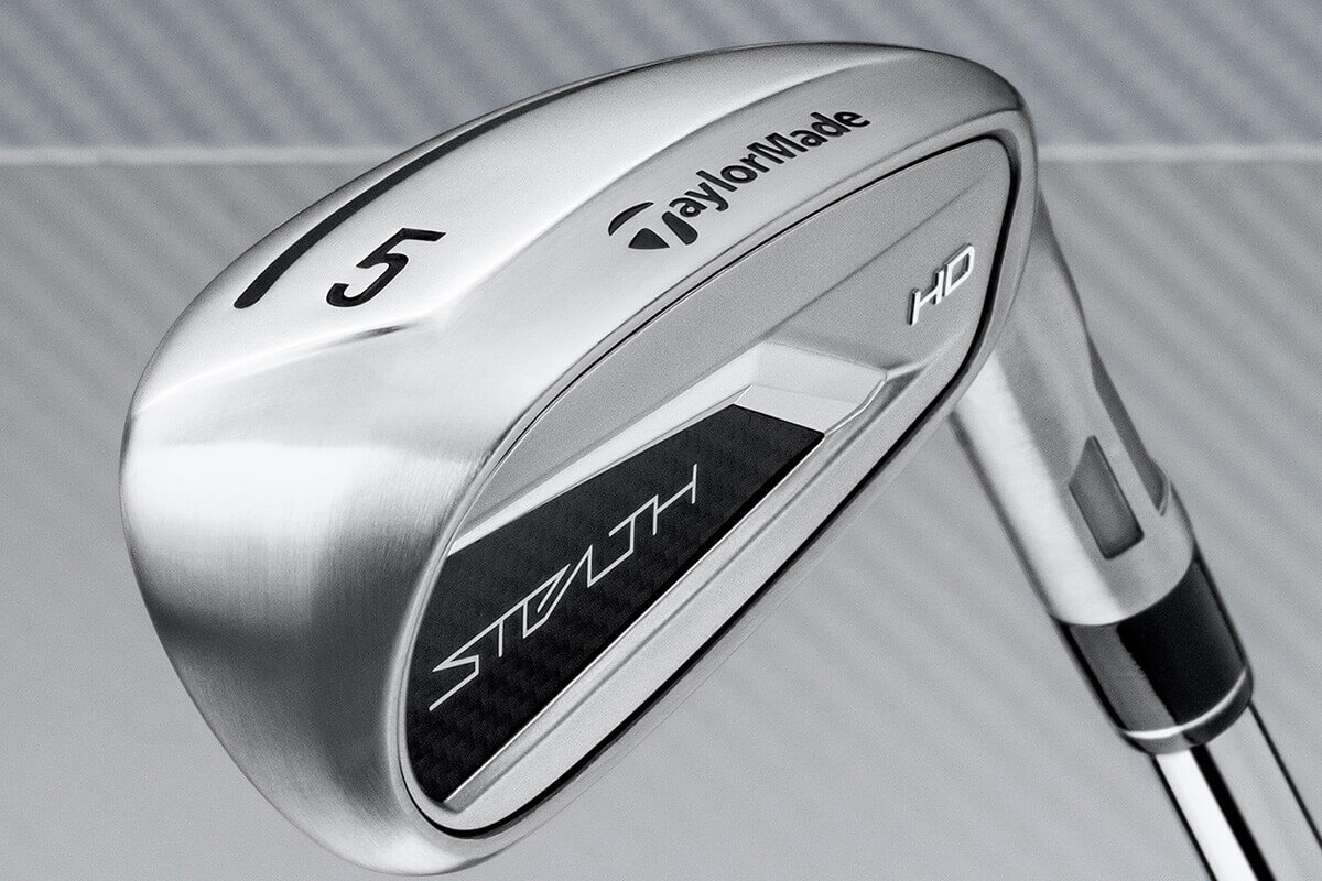 TaylorMade Stealth HD Iron Set Left-Handed 5-PW+GW Stiff Flex Graphite Men's