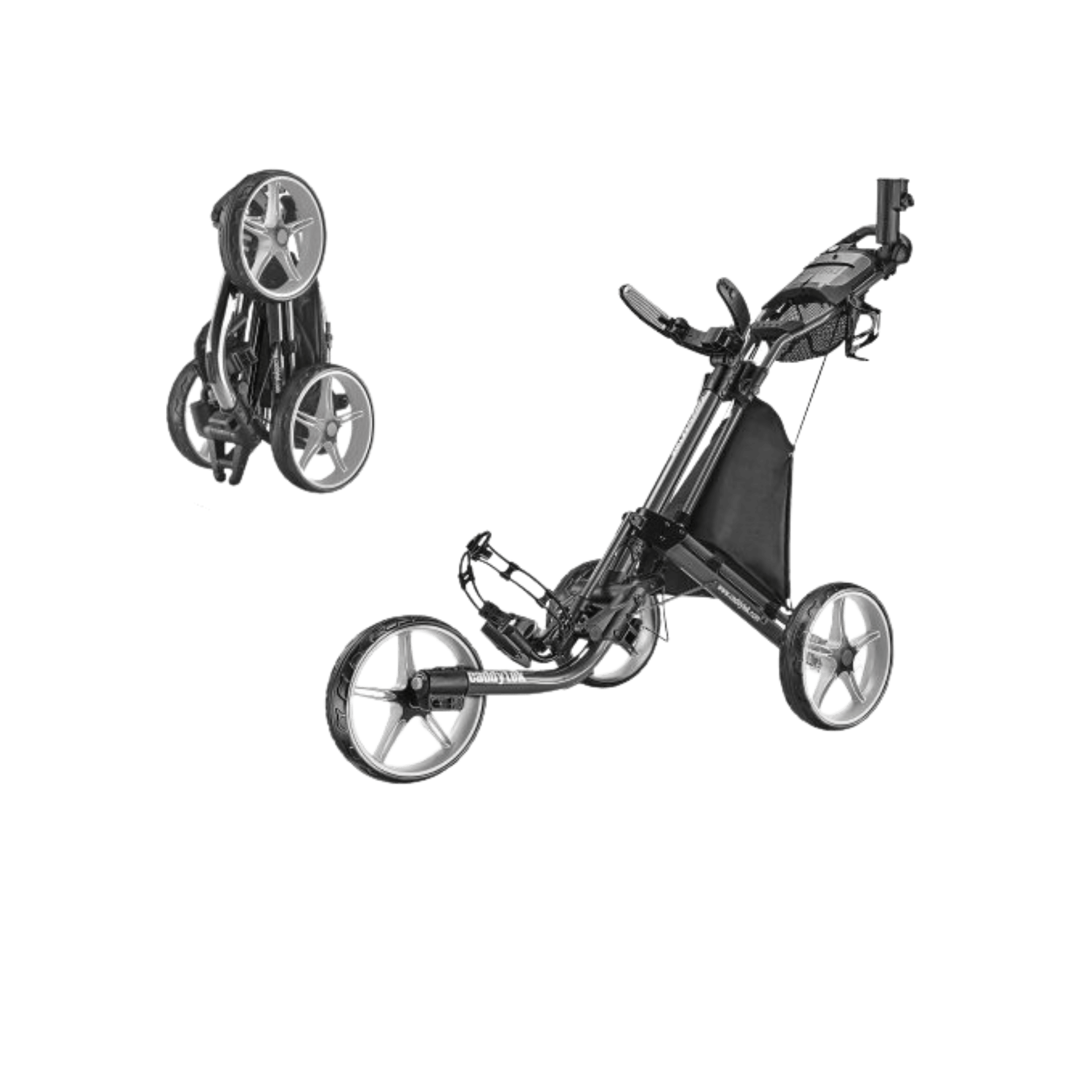 CaddyTek CaddyLite EZ Tour Golf Push Cart MyGolfSpy