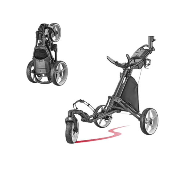 CaddyTek CaddyLite One S V8 Golf Push Cart MyGolfSpy