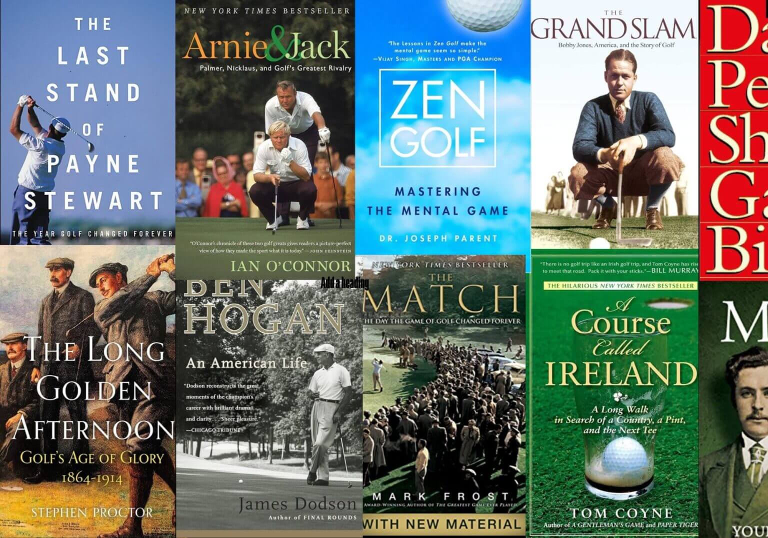 Best Golf Books MyGolfSpy