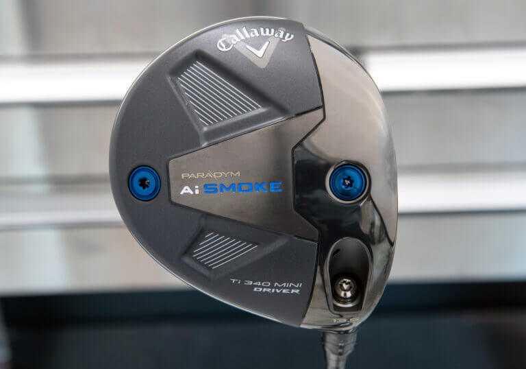 Driver Golf Club Callaway Ai Smoke Ti 340 Mini Driver 13.5