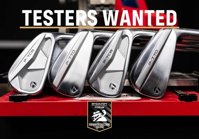Testers Wanted: TaylorMade P-770, P-7CB and Hi Toe 4 Wedge