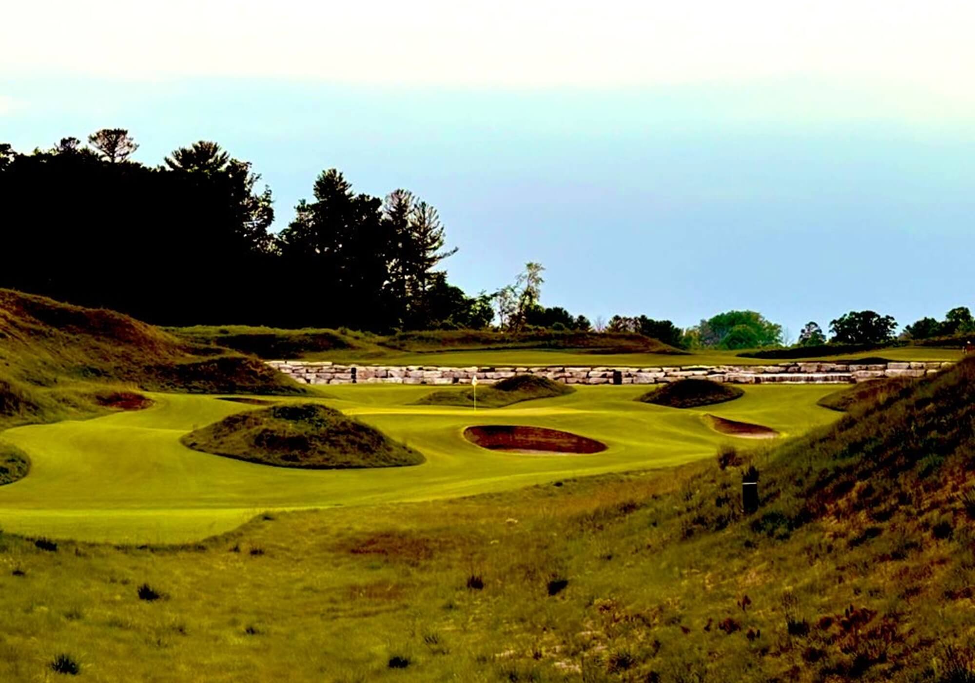 The Baths at Whistling Straits