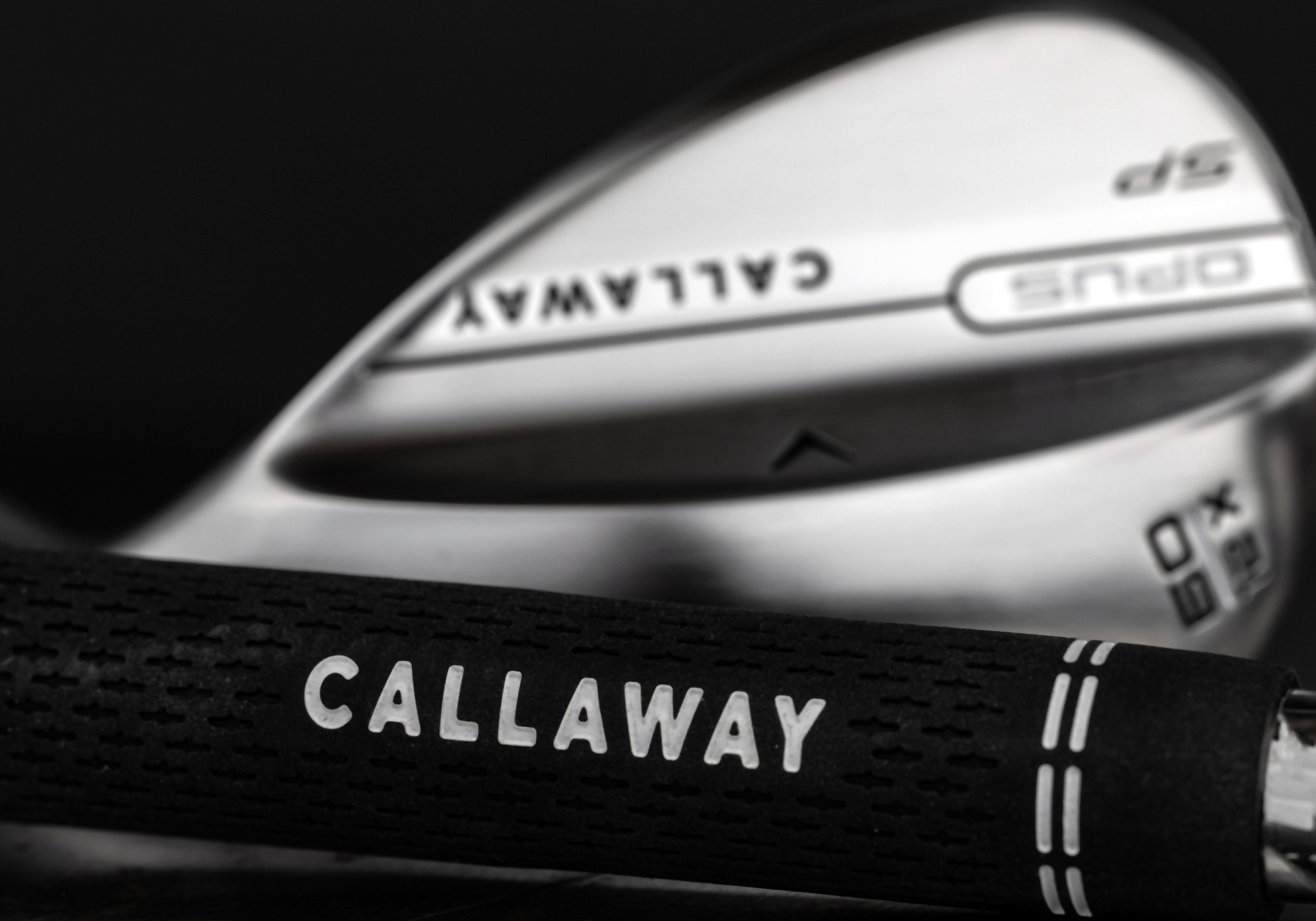 Callaway Opus SP wedge - block logo closeup