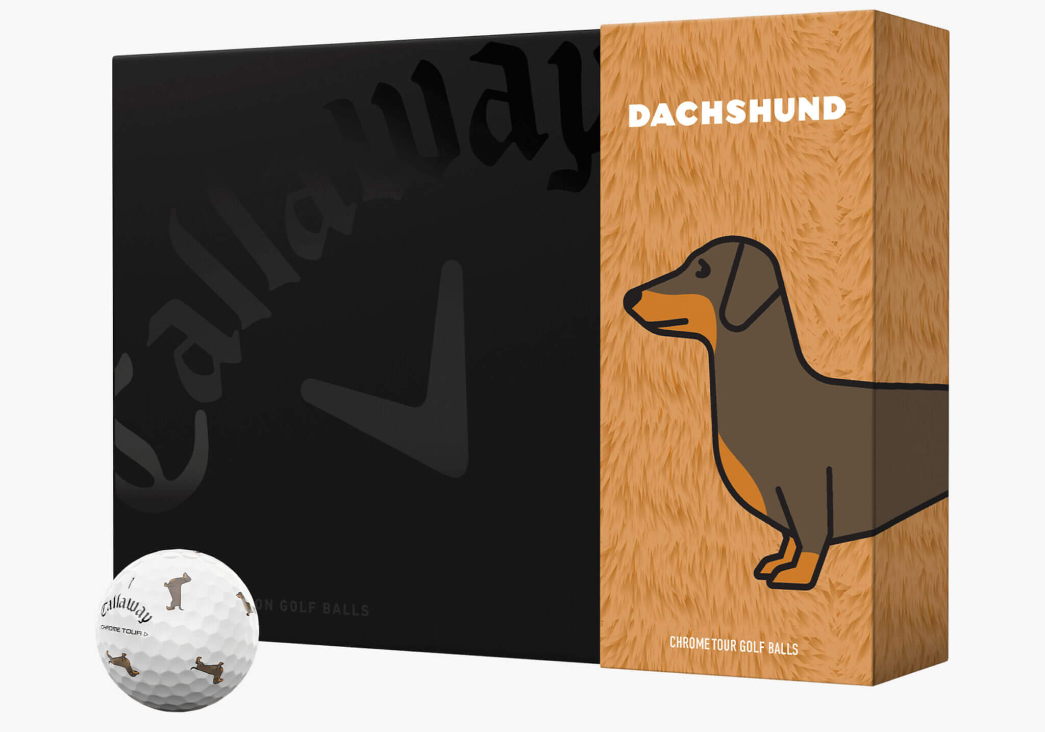 Dog St. Patrick’s Day Pattern Golf Set, Dachshund Golf Set For Men, Funny Golf Gift For Golfer