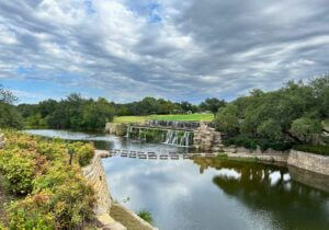 A million dollar golf hole. Slick Rock at Horseshoe Bay Resort in Texas
