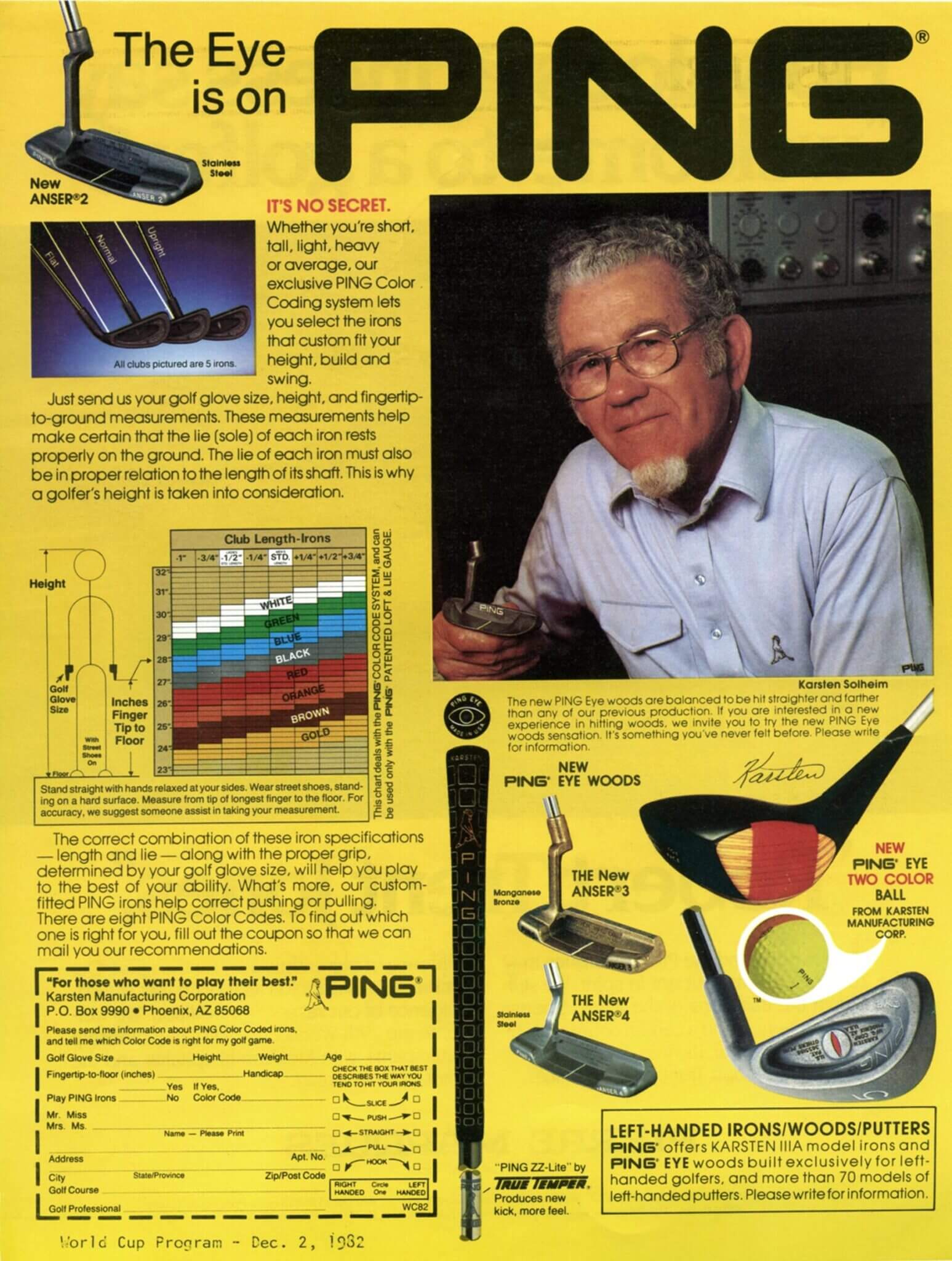 History’s Mysteries: The Birth of PING's Color Code System | MyGolfSpy