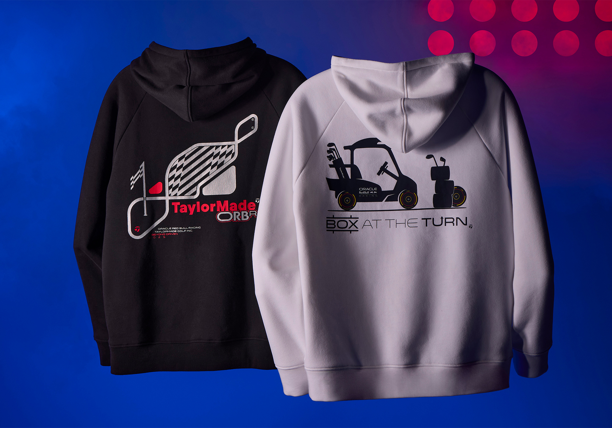 TaylorMade x Red Bull MG5 hoodies