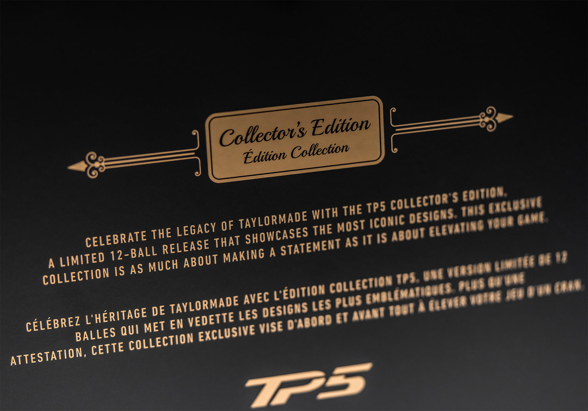 TaylorMade’s TP5 Collector’s Edition:What’s In The Box? TaylorMade TP5 Collector's Edition