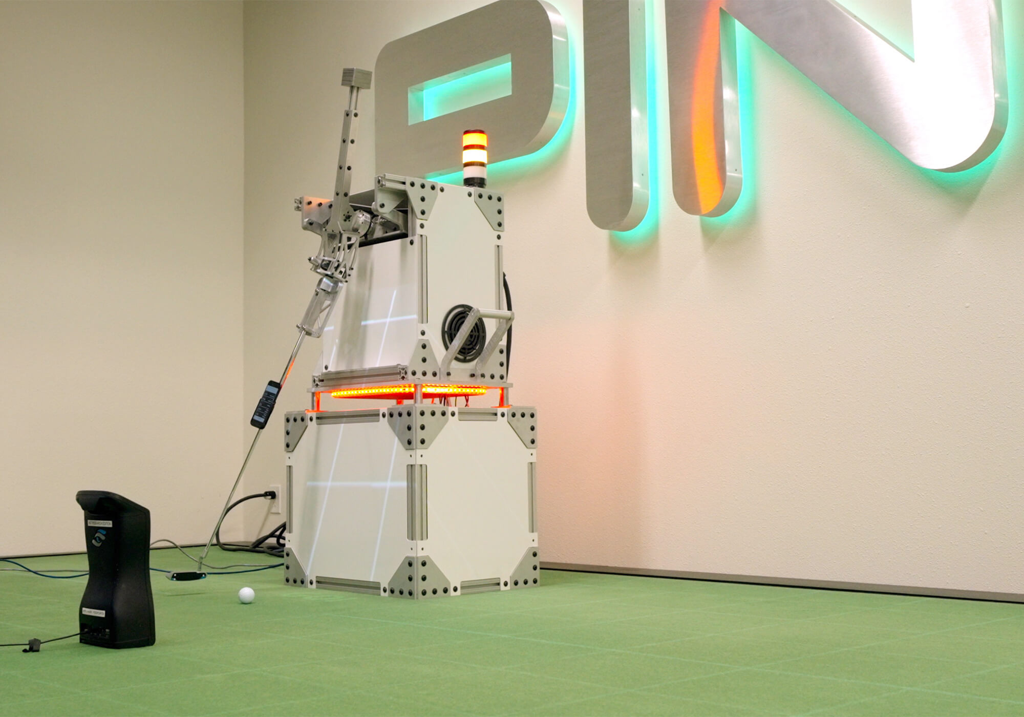 The Science Of Curiosity: Inside PING’s Relentless Testing Culture ping putting robot 2