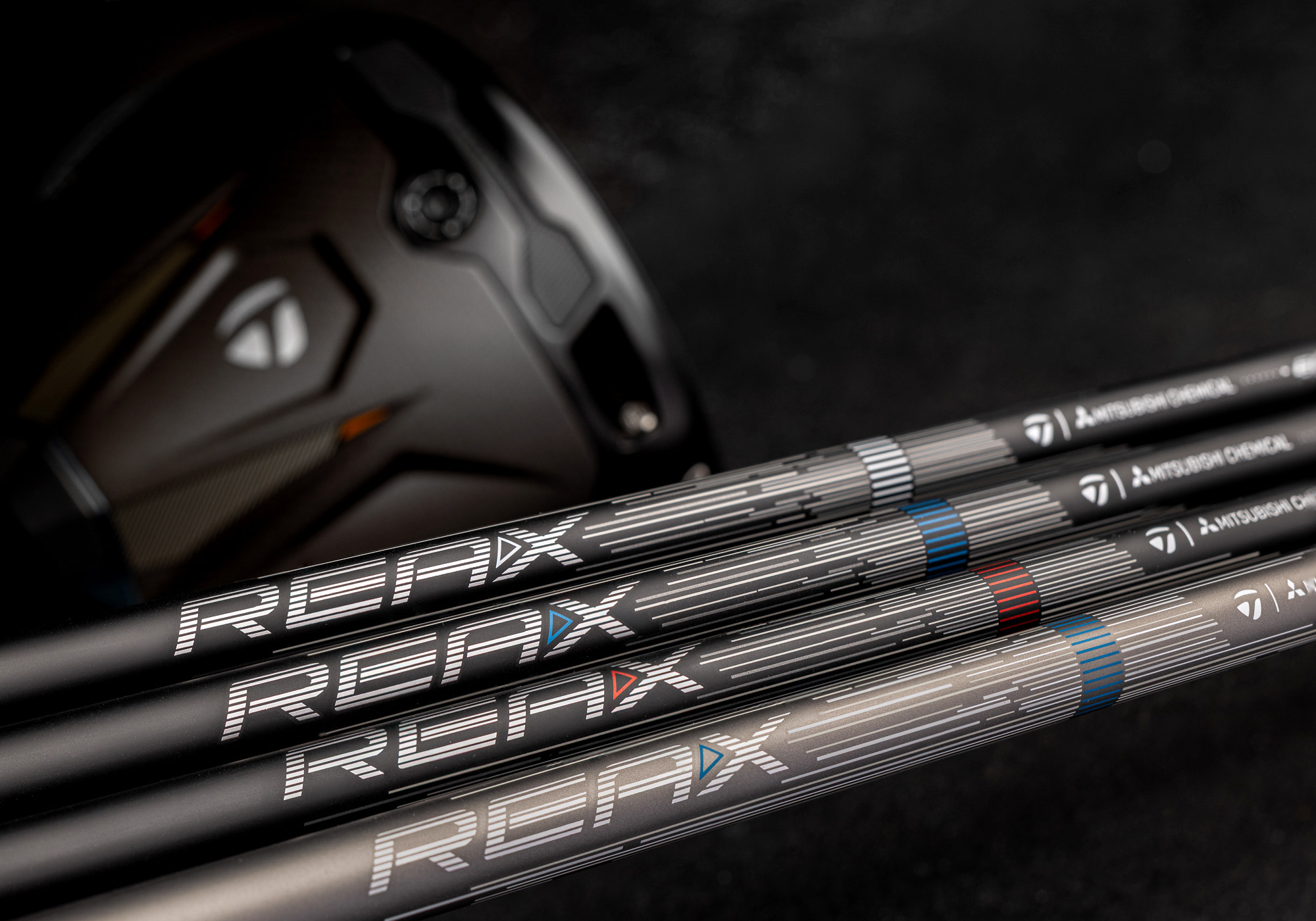 TaylorMade ReAx stock shafts for the Qi4D driver family