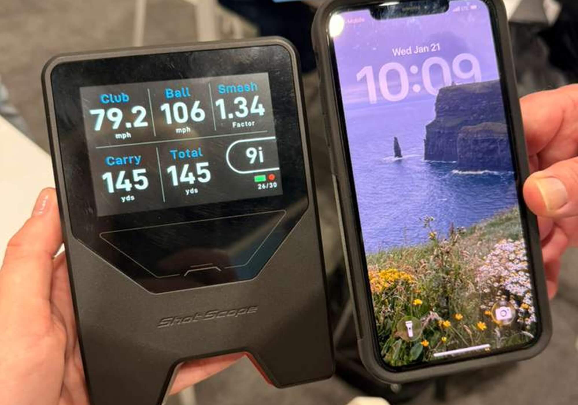 Shot Scope LM1 launch monitor