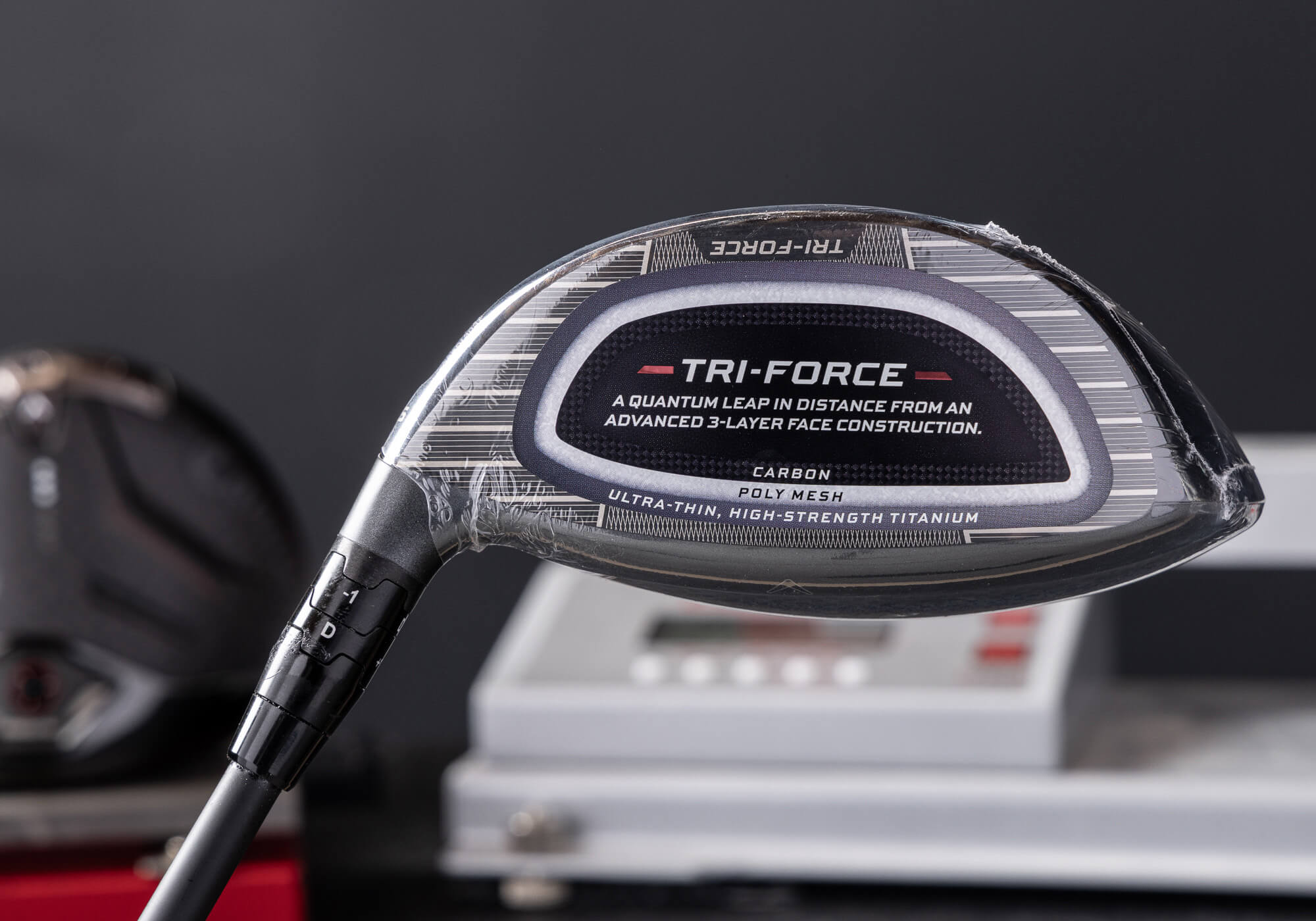 Callaway Quantum Drivers feature a three-layer, Tri-Force face
