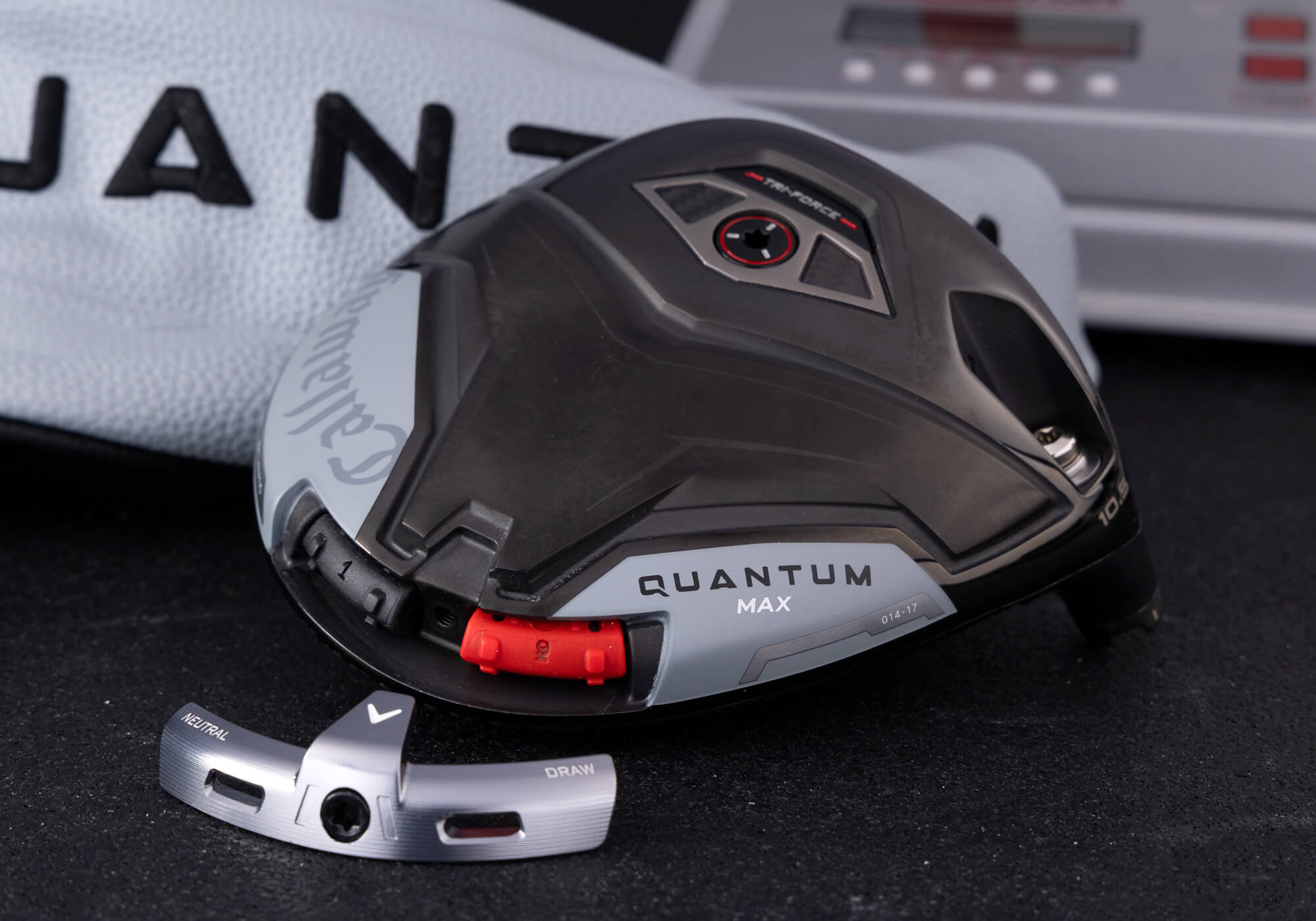 The new weight system of the Callaway Quantum Max driver