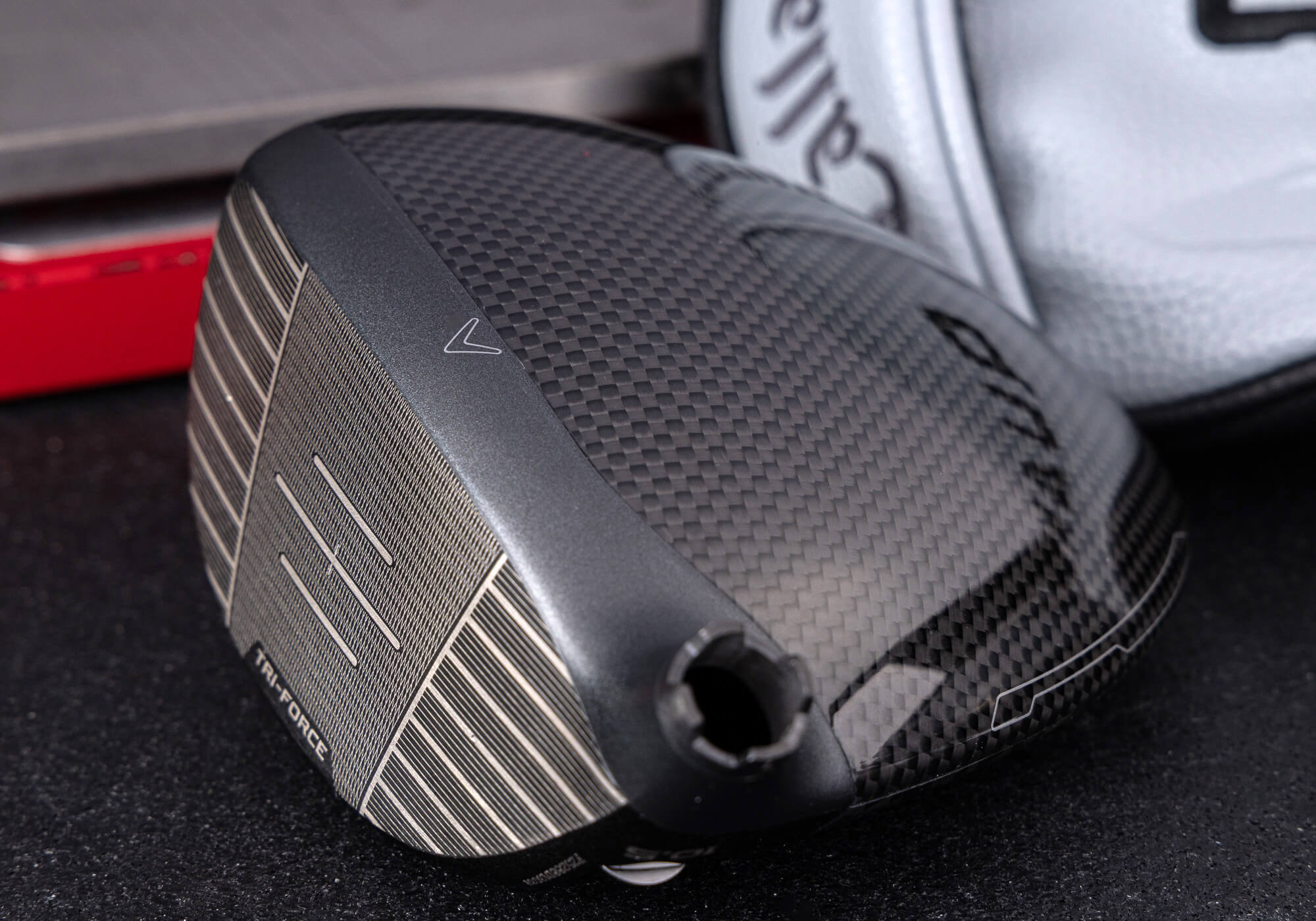 A Callaway Quantum Driver, face and crown view