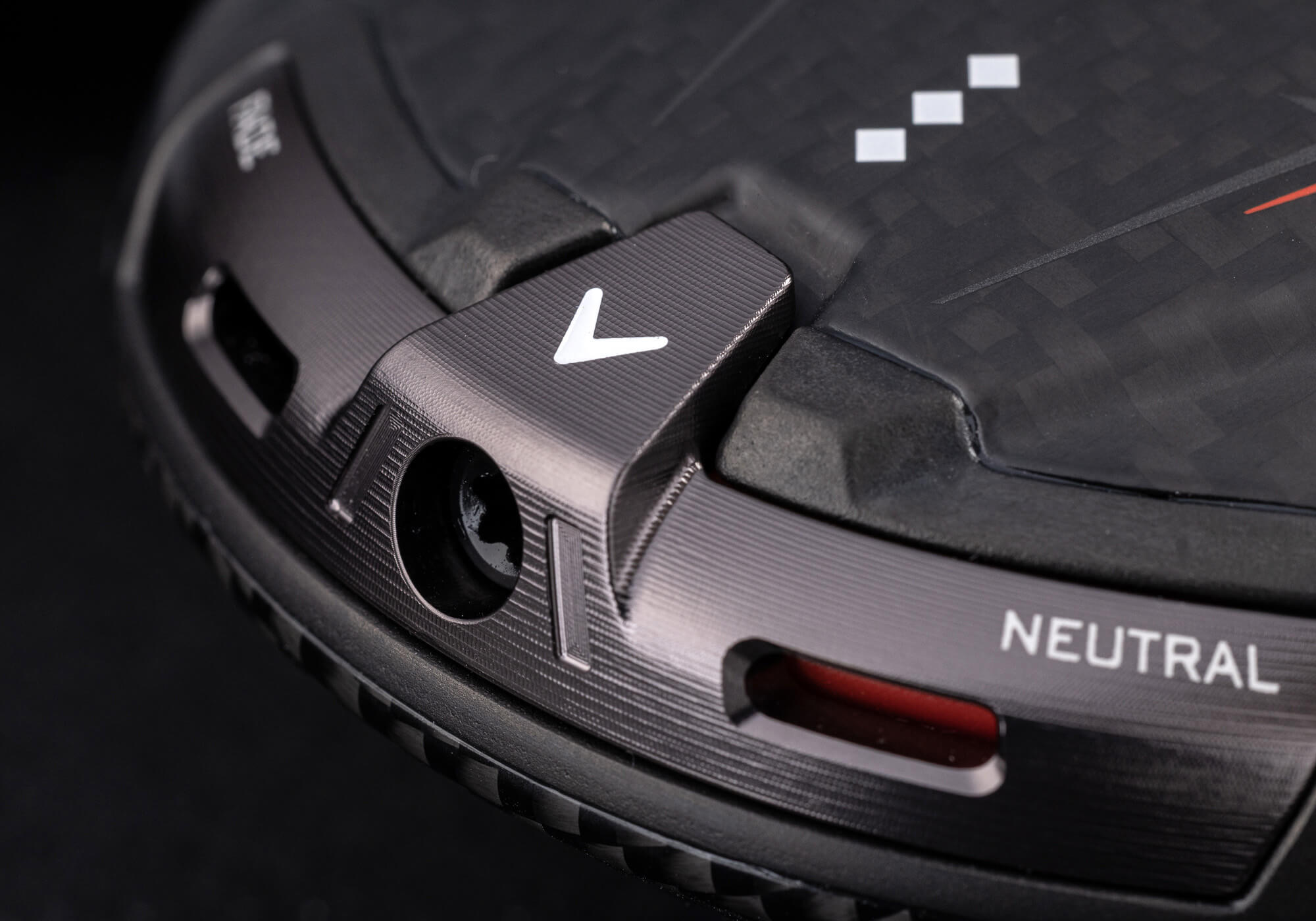 The trailing edge of the Callaway Quantum Triple Diamond driver