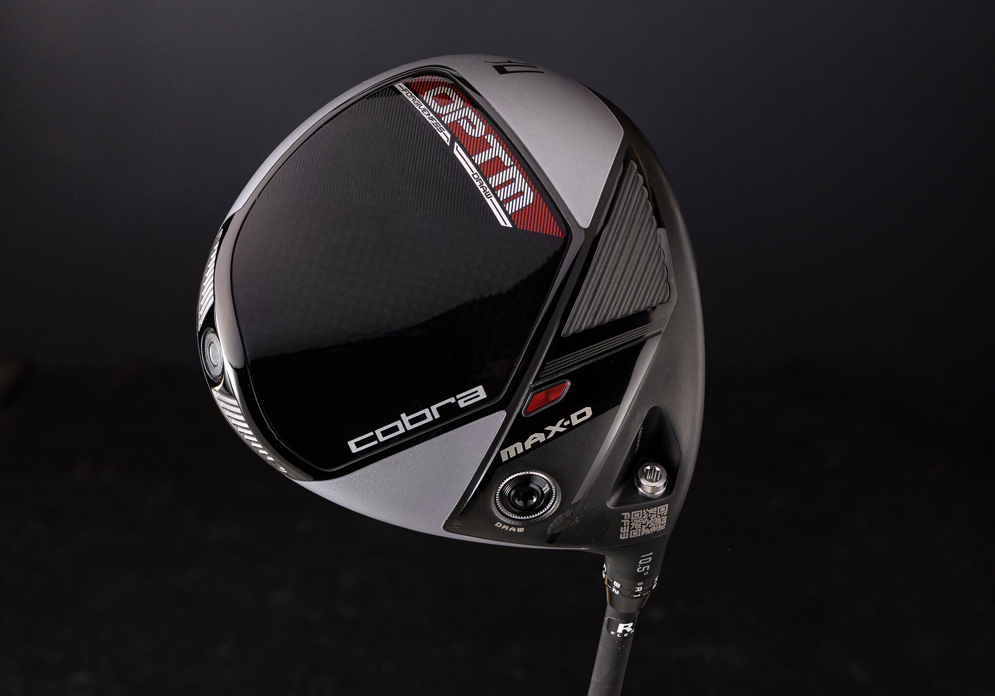 A hero view of the COBRA OPTM MAX-D Driver