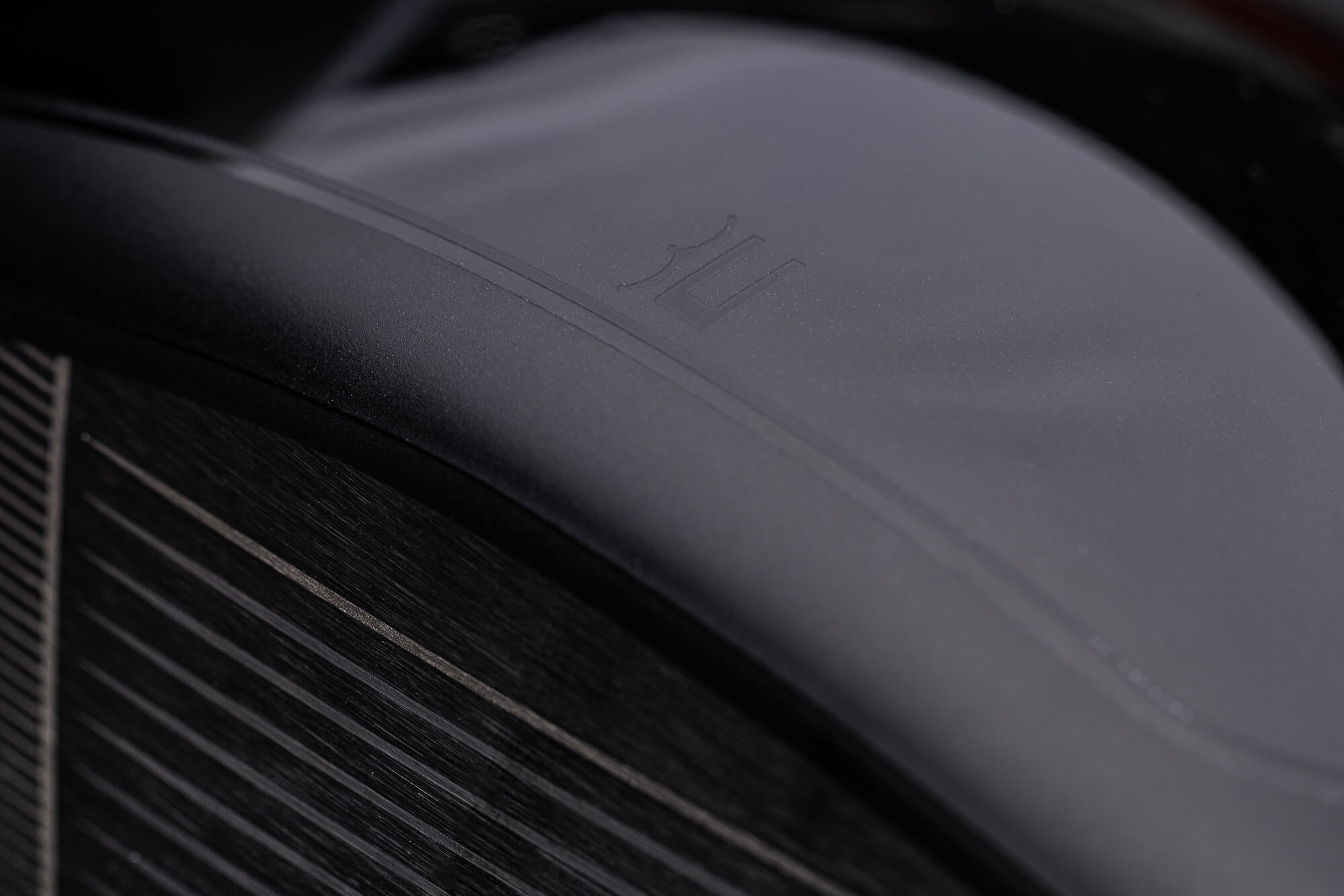 A closeup of the crown and face of a COBRA OPTM Driver