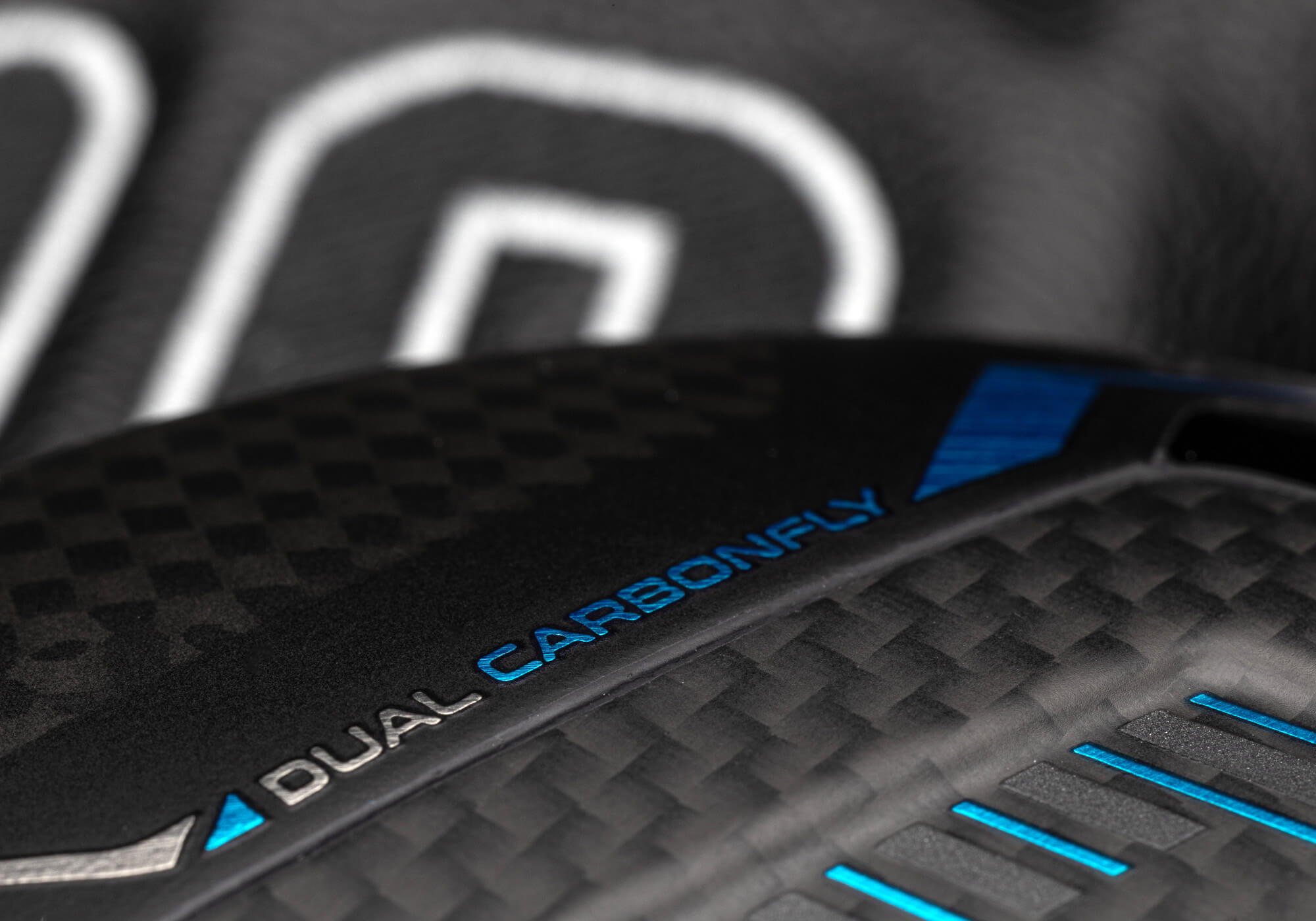 A closeup of the carbonfly callout on the PING G440 K Driver