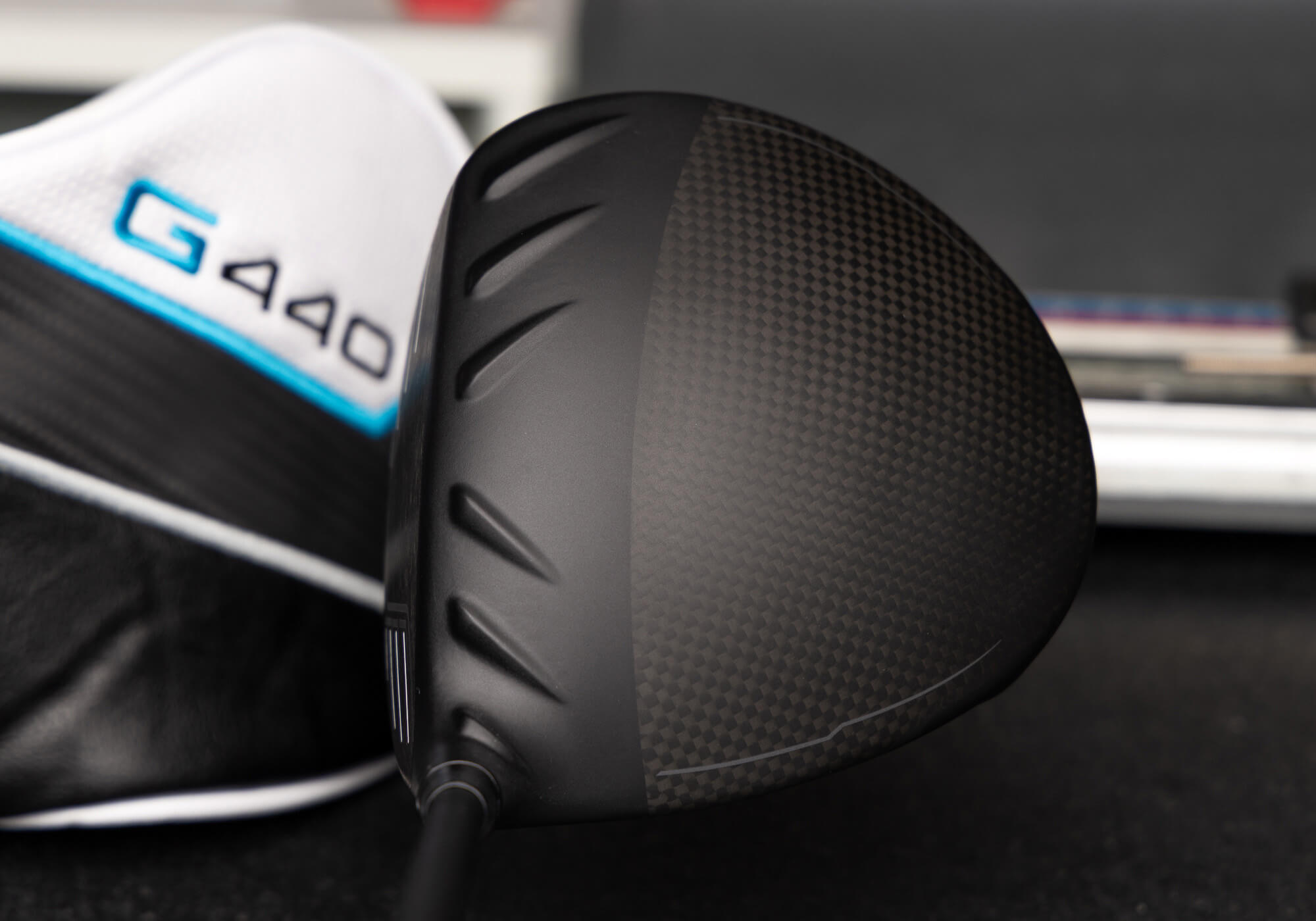 A crown or address view of the PING G440 K Driver