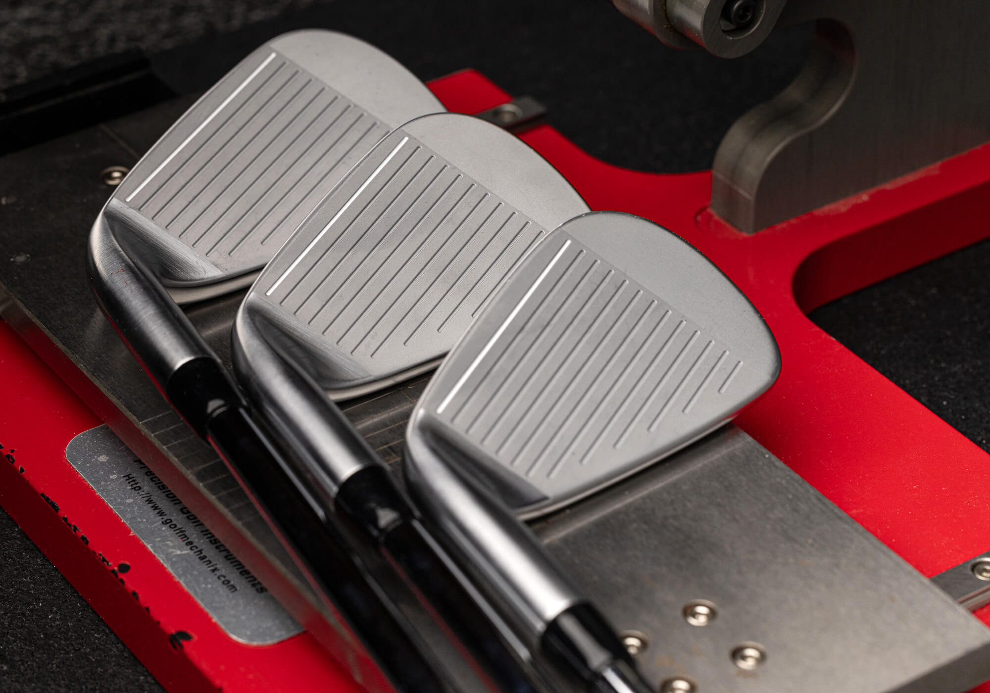 PXG 0311 GEN8 Irons - face view on a gauge