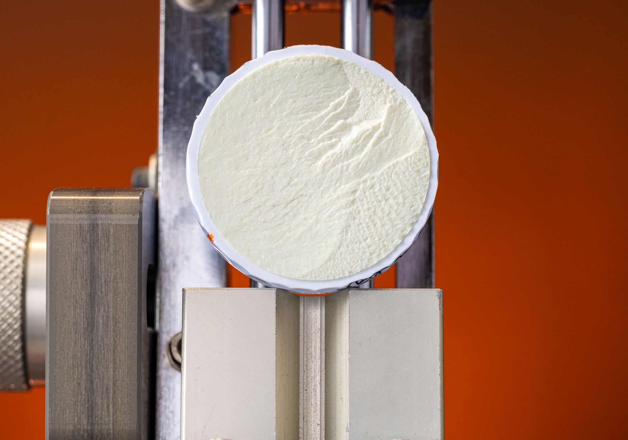 The core of a Titleist Velocity golf ball