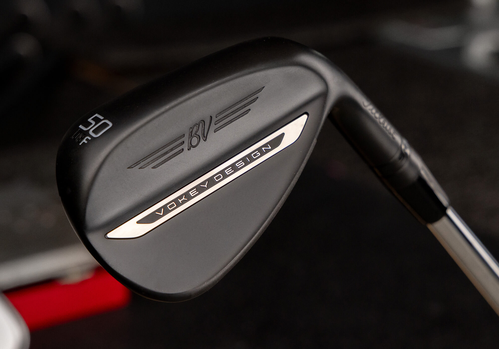 A Vokey SM11 in Jet Black