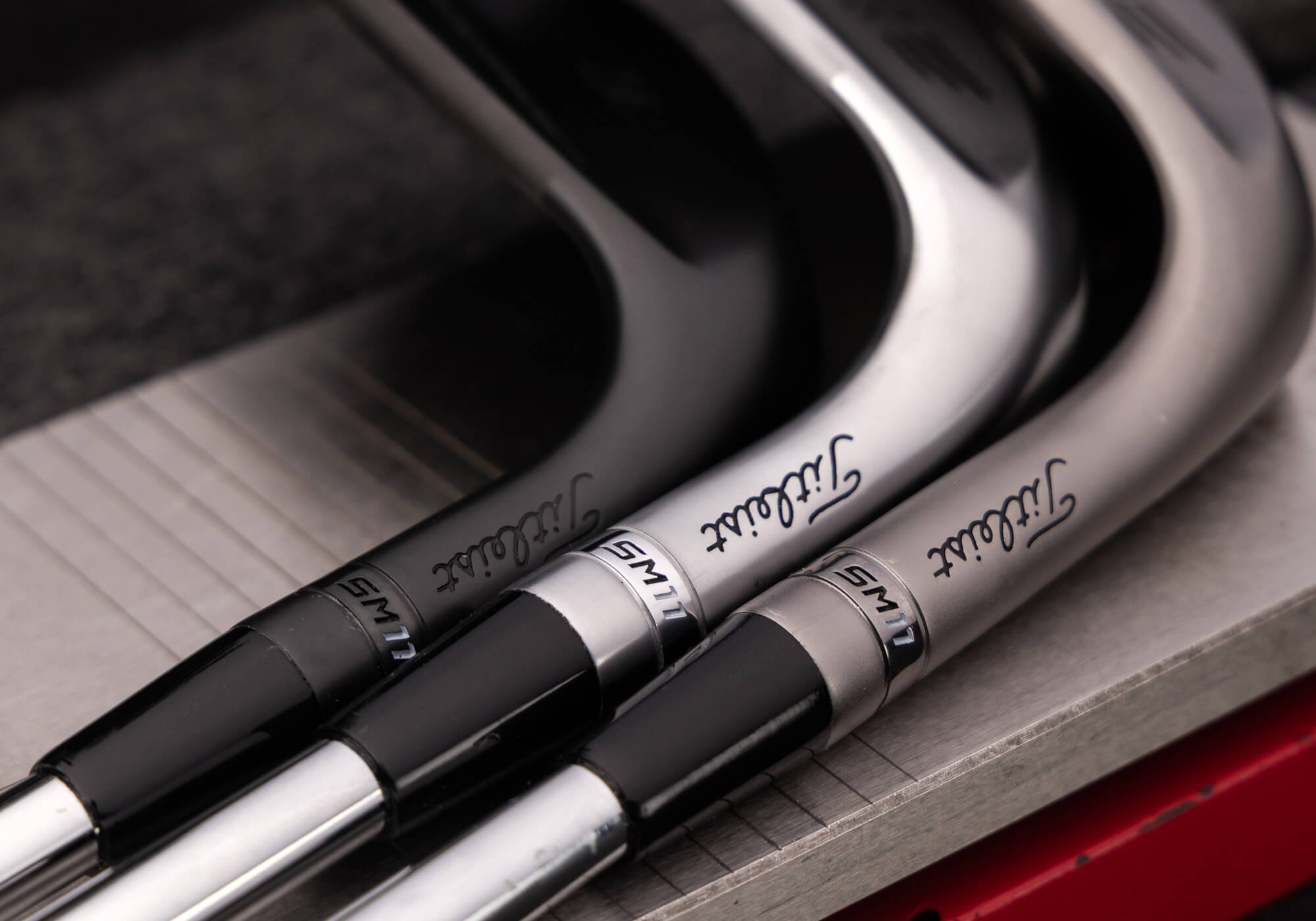 3 Vokey SM11 wedge s- hosel closeup