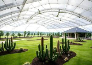 Is This 9-Hole Domed Course Brilliant Or Dumb?