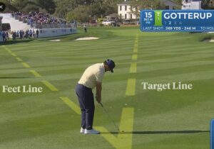 Chris Gotterup Looks Aimed 20 Yards Left. Why It Works.