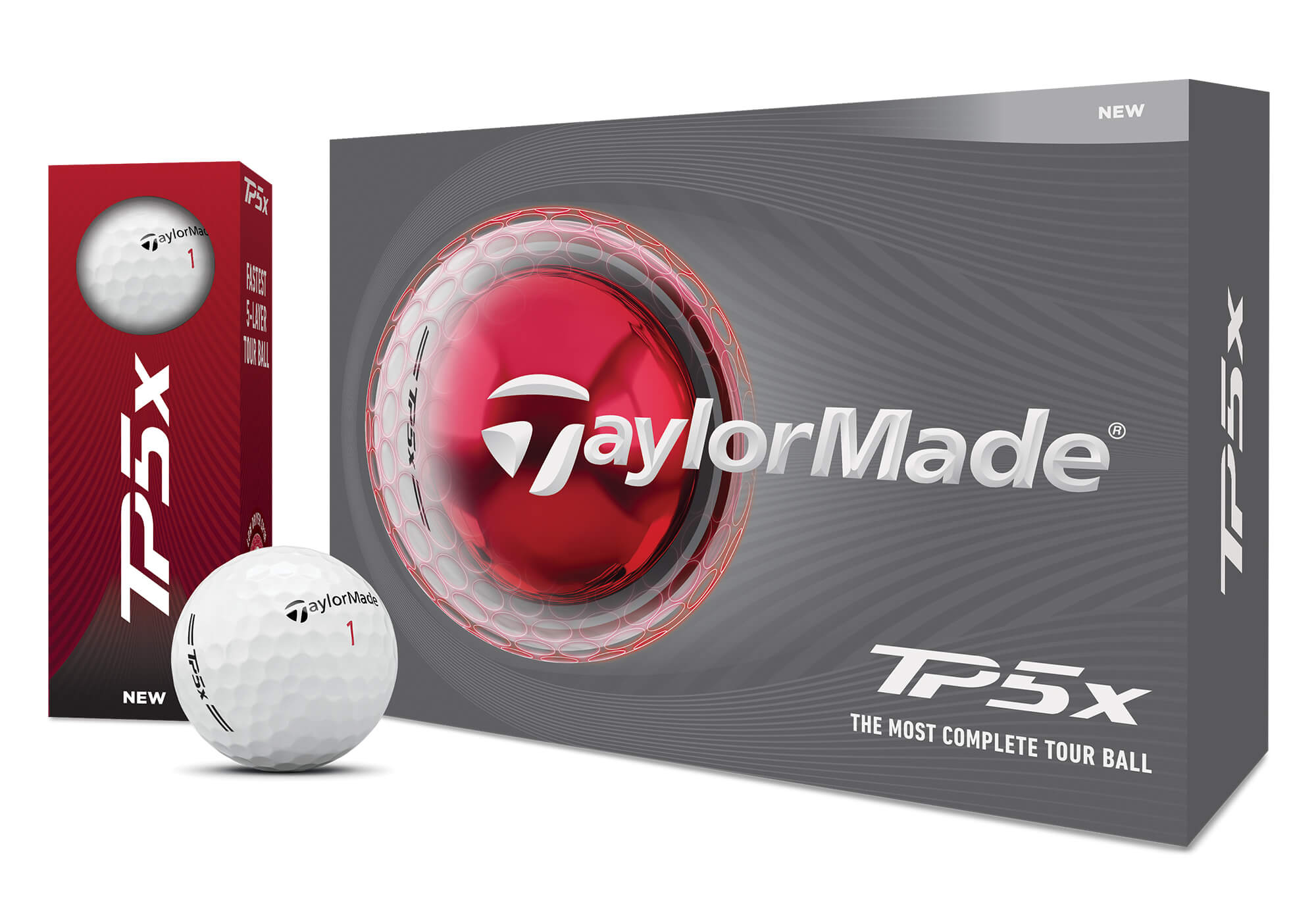 2026 TaylorMade TP5x - Box and sleeve