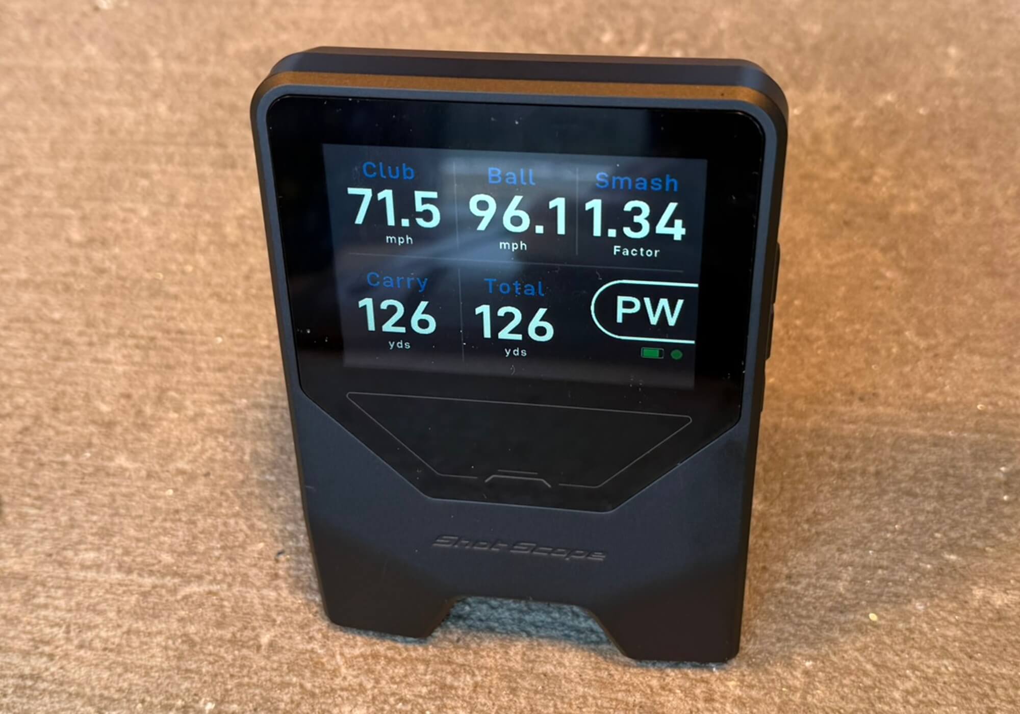 Shot Scope LM1 personal launch monitor