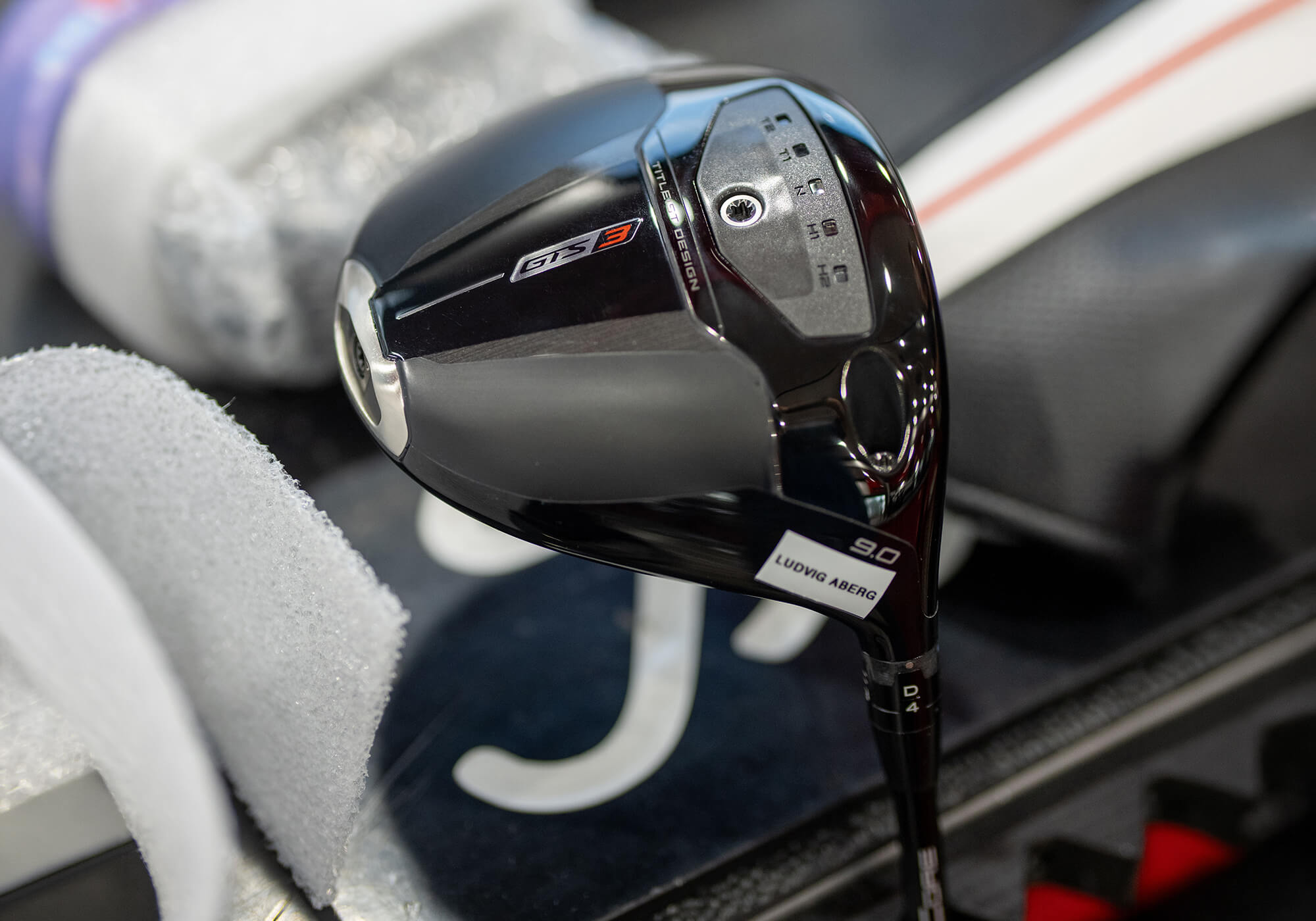 Titleist GTS3 Driver designed for Ludvig Auberg.