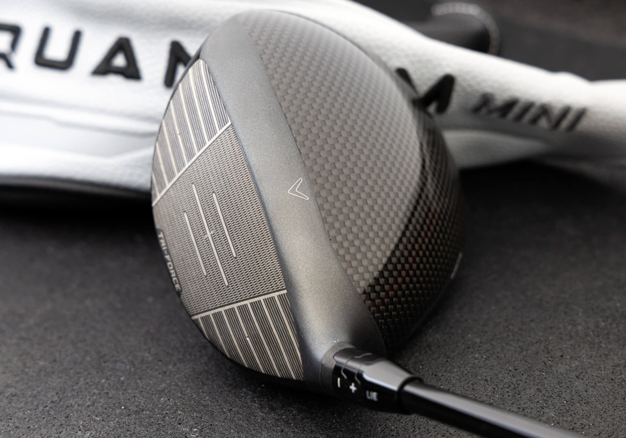 Callaway Quantum Mini Driver face and crown