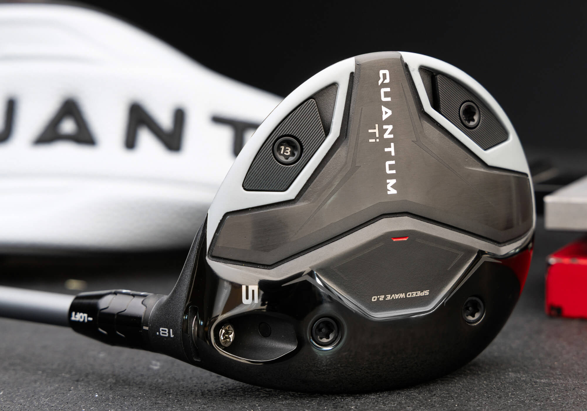 Callaway Quantum Ti Fairway (sole view)