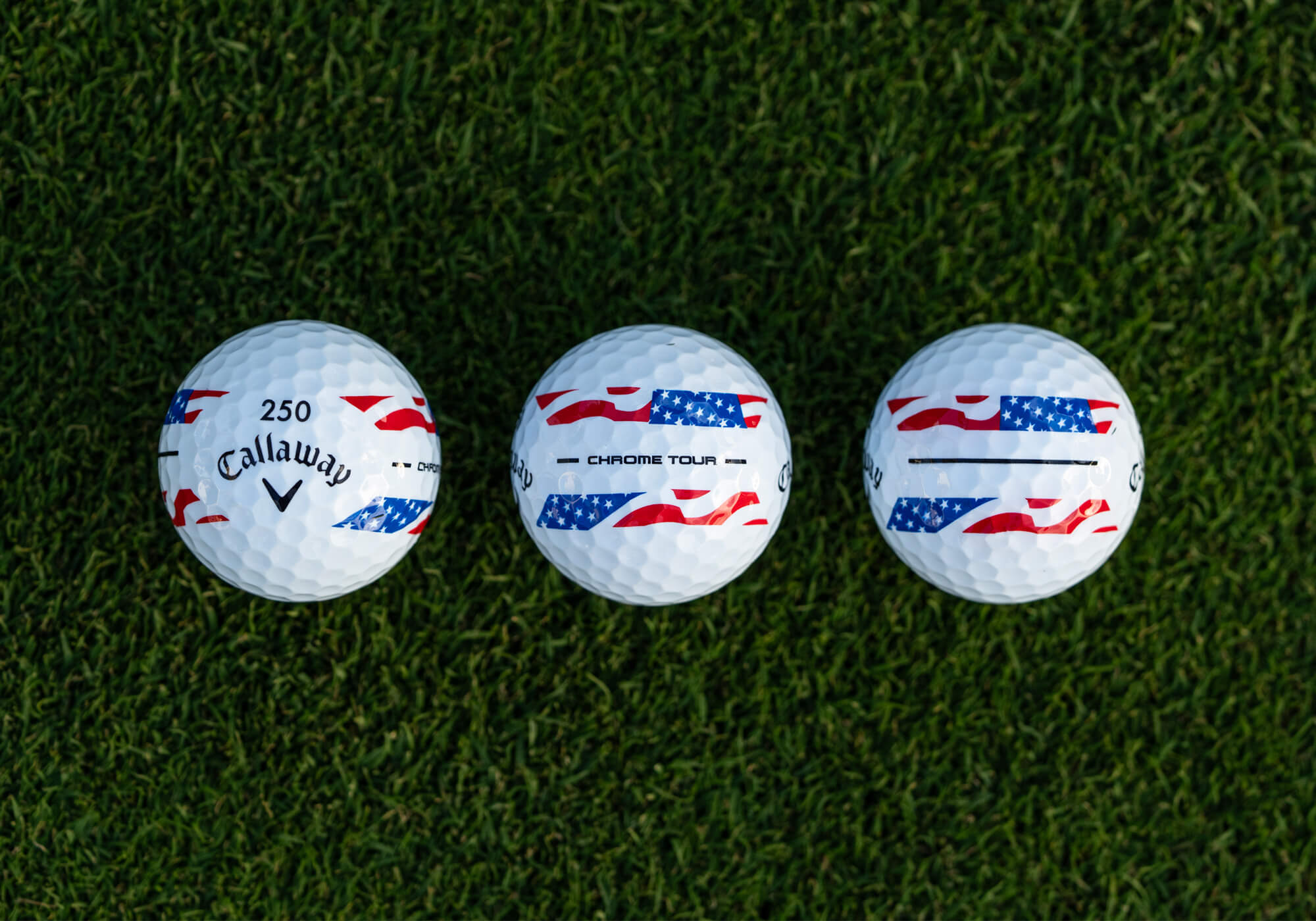 Callaway Chrome Tour USA 250 golf balls