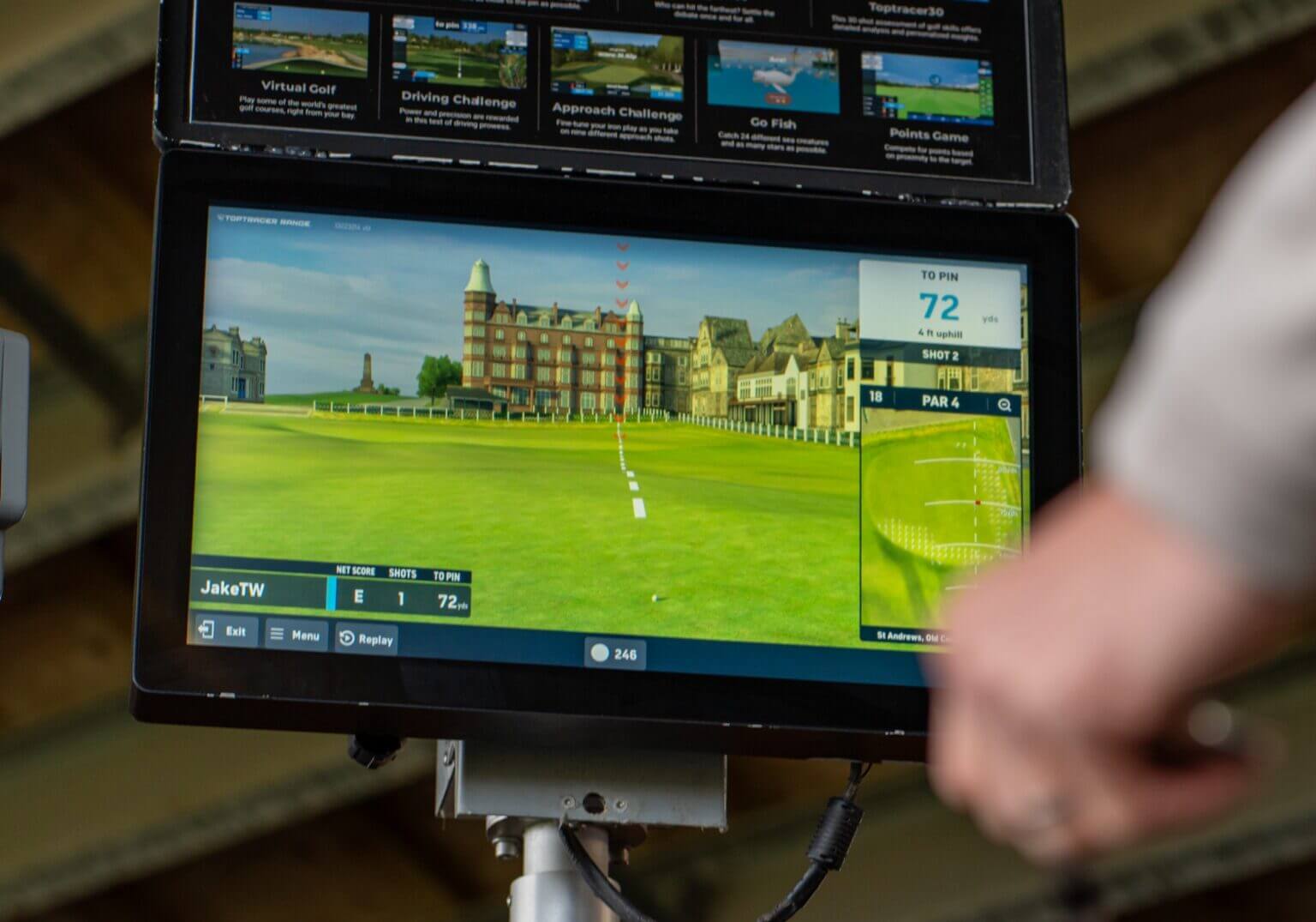 Want To Play The Old Course Reversed? Head To A Toptracer Range ASAP ...
