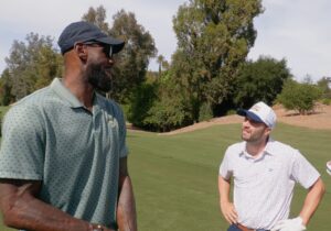 Bron Does Golf: James Makes YouTube Golf Debut