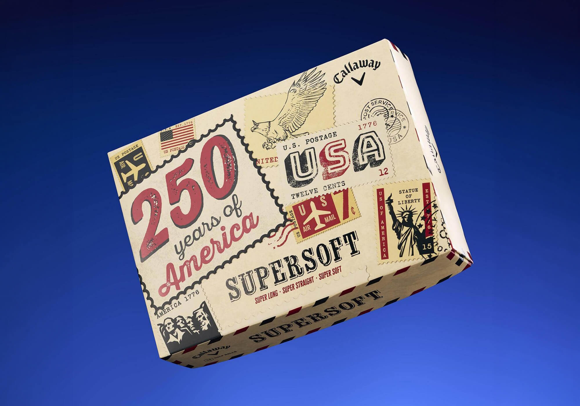 Callaway Supersoft USA 250 Pack