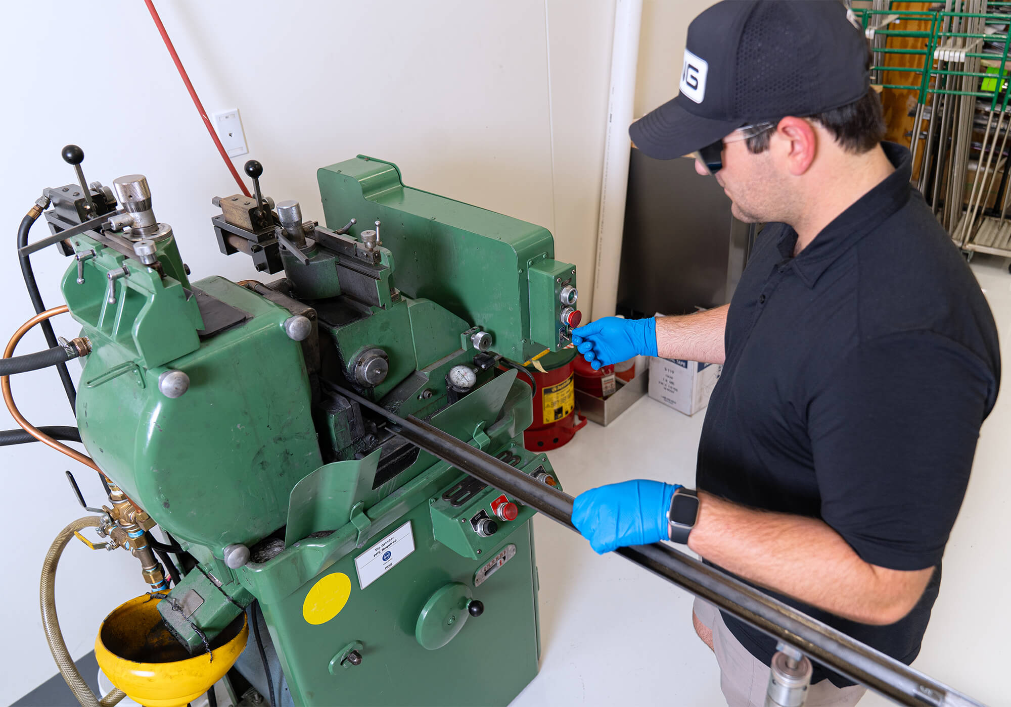PING can make shafts inside it's Phoenix, AZ headquarters.